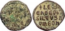 Byzantine Empire Michel IV - Follis, Anonyme, Classe C - 1034 / 1041 Constantinople