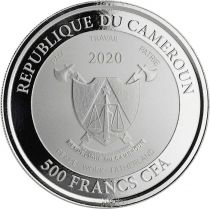 Cameroun Mandrill  Argent 1 once 2020 - Cameroun