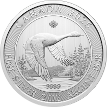 Canada 10 Dollars Argent 2025 - L\'oie - 2 Onces