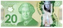 Canada 20 Dollars Elizabeth II - 2012 (2019) - Polymer - Serial FZP