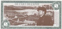 Canada 5 - Royaume de l\'Anse Saint-Jean - No legal value -1999