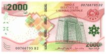 Central African States 2000 Francs - Central Bank of Youandé - 2020 (2022) - Letter D2