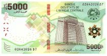 Central African States 5000 Francs - Central Bank of Youandé - 2020 (2022) - Letter D7