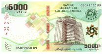 Central African States 5000 Francs - Central Bank of Youandé - 2020 (2022) - Letter D9