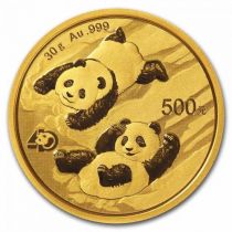 Chine Panda Or version 30 grammes - Chine 2022