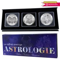 Coffret ASTROLOGIE Bélier - Taureau - Gémeaux\  - comprenant 3 bullions 1 once - Exclusif Emonnaies\ 