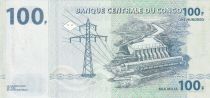 Congo (RDC) 100 Francs - Elephant - Barrage - 04-01-2022 - Serial MF