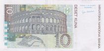 Croatia 10 Kuna - 2001 - J. Dobrila - Pula arena - P.38