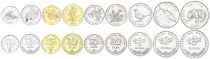 Croatia Set of 9 Coins - 2022