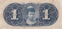 Cuba 1 Peso - Armoiries - Reine Marie Christine - 1896 - P.47