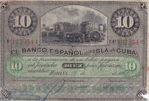 Cuba 10 Pesos - Agriculture - 1896 - F - P.49b