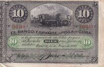 Cuba 10 Pesos - Agriculture - 1896 - F - P.49c