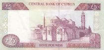 Cyprus 5 pounds - Head of young man - Church and Mosque - 2003 - N974437