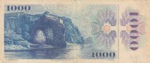 Czech Republic 1000 Korun - Bedrich Smetana - Castle - 1985