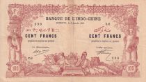 Djibouti 100 Francs - Eléphants - 02-01-1920 - Série C.6 - Kol.606