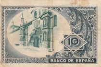 Espagne 10 Pesetas - Por el banco de Vizcaya - 1937 - P.S562f