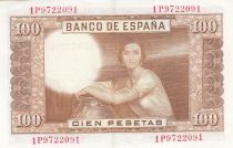 Espagne 100 Pesetas - J.R. de Torres - 07-04-1953 - Série 1P