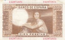 Espagne 100 Pesetas - J.R. de Torres - 07-04-1953 - Série 1S