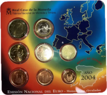 Espagne Coffret BU Euro 2004