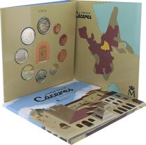 Espagne Coffret BU Euro 2023 - Vieille Ville de Caceres