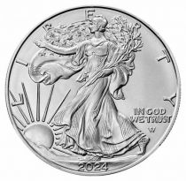 Etats Unis d\'Amérique  1 Dollar Silver 2024 - American Eagle 1 Once