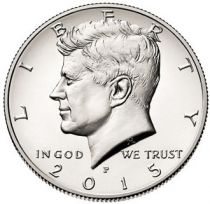 Etats Unis d´Amérique 1/2 Dollar J.F. Kennedy - 2015 D Denver