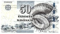 Faroe Islands 50 Kronur - Horn- 2011 - UNC - P.29