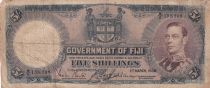 Fidji 5 Shillings George VI - 1938 - Série B.2