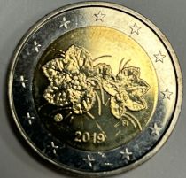 Finlande 2 Euros circulation Finlande 2019 - Muriers