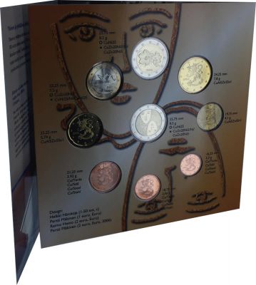 Pièce Finlande Coffret BU Euro 2006 Suffrage universel