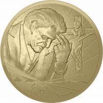 France - Monnaie de Paris  Johnny Hallyday (croix) - MÉDAILLE 2019 par La Monnaie de Paris