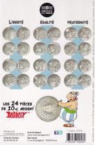 France - Monnaie de Paris 10 Euros Argent - Astérix et Obélix - Fraternité - Astérix chez les Helvètes - 2015