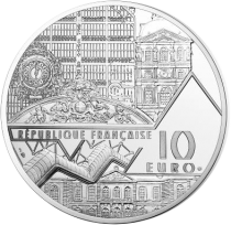 France - Monnaie de Paris 10 Euros Argent BE - Bal du Moulin de la Galette - 2018