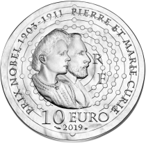 France - Monnaie de Paris 10 Euros Argent BE - Marie Curie - 2019