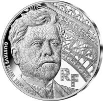 France - Monnaie de Paris 100 ans de Gustave Eiffel - 10 Euros Argent 2023