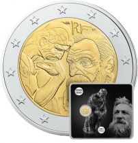 France - Monnaie de Paris 2 Euros Commémo. FRANCE 2017 BU - Auguste Rodin