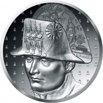 France - Monnaie de Paris 200 ans de la mort de Napoléon Bonaparte  - 50 Euros Argent (5 Onces) BE FRANCE 2021 (MDP)