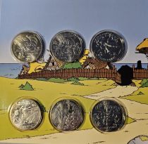 France - Monnaie de Paris Coffret Asterix 2015 - 24 X 10 Euros et 2 x 50 Euros -  Argent