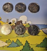 France - Monnaie de Paris Coffret Asterix 2015 - 24 X 10 Euros et 2 x 50 Euros -  Argent