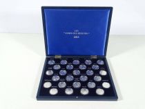 France - Monnaie de Paris Coffret Euros des Régions 2012 - 27 X 10 Euros -  Argent