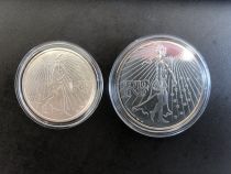 France - Monnaie de Paris Coffret La semeuse - 2008 2010 - 5 à 50 euros -  Argent