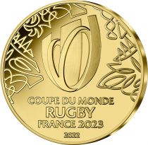 France - Monnaie de Paris Coupe du Monde de Rugby France 2023 - 50 Euros OR BE FRANCE 2022