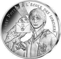 France - Monnaie de Paris Harry & Edwige - Harry Potter à l\'école des Sorciers- 10 Euros Argent 2021 (MDP) - Harry Potter - Vagu