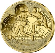 France - Monnaie de Paris Jeux Paralympiques PARIS 2024 - 50 Euros OR BE FRANCE 2022 - Cécifoot - COLLECTION SPORT (7/15)