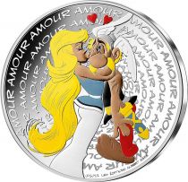 France - Monnaie de Paris L\'amour - 50 Euros Argent Couleur FRANCE 2022 (MDP) - Astérix - Vague 1