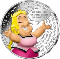 France - Monnaie de Paris La convivialité - 10 Euros Argent Couleur FRANCE 2022 (MDP) - Astérix - Vague 2