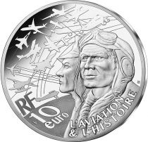 France - Monnaie de Paris Le Curtiss P-40 - 10 Euros Argent BE 2023 (MDP)