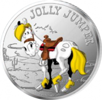 France - Monnaie de Paris LOT n°1 - 3 X mini-médaille 75 ans de Lucky Luke 2021 par La Monnaie de Paris