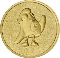 France - Monnaie de Paris Médaille - Mascotte Jeux Olympiques Paris 2024 - sous blister