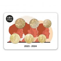 France - Monnaie de Paris Nouvelles Faces Nationales - Coffret Sextuple BU 2023-2024 (MDP)